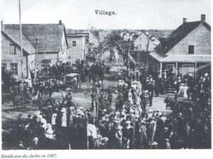 Bénédiction des cloches en 1907